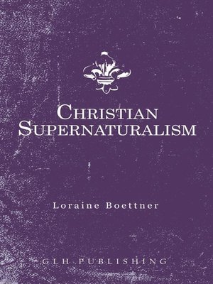 cover image of Christian Supernaturalism